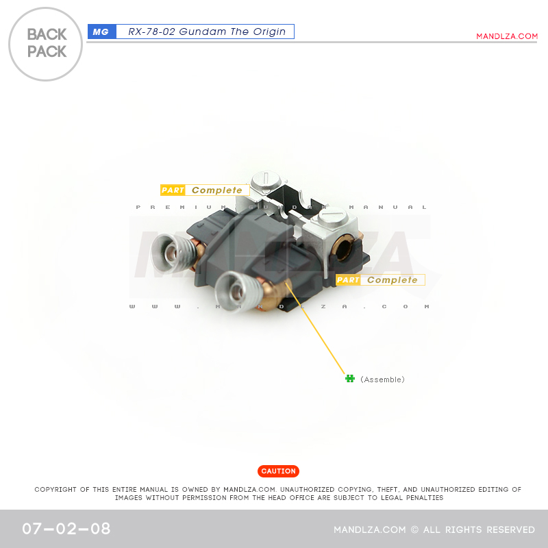 MG] RX78 The Origin BackPack 07-02