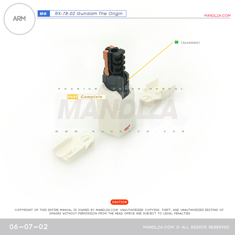 MG] RX78 The Origin ARM 06-07