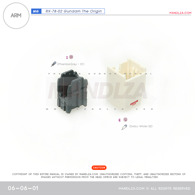 MG] RX78 The Origin ARM 06-06