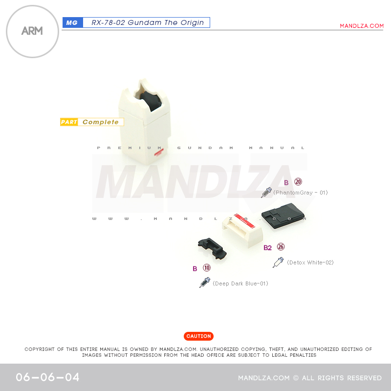 MG] RX78 The Origin ARM 06-06
