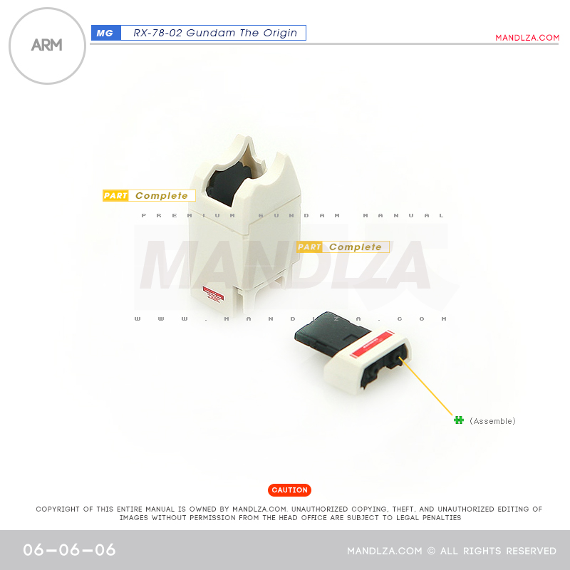 MG] RX78 The Origin ARM 06-06