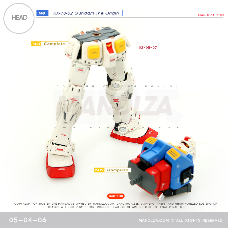 MG] RX78 The Origin HEAD 05-04