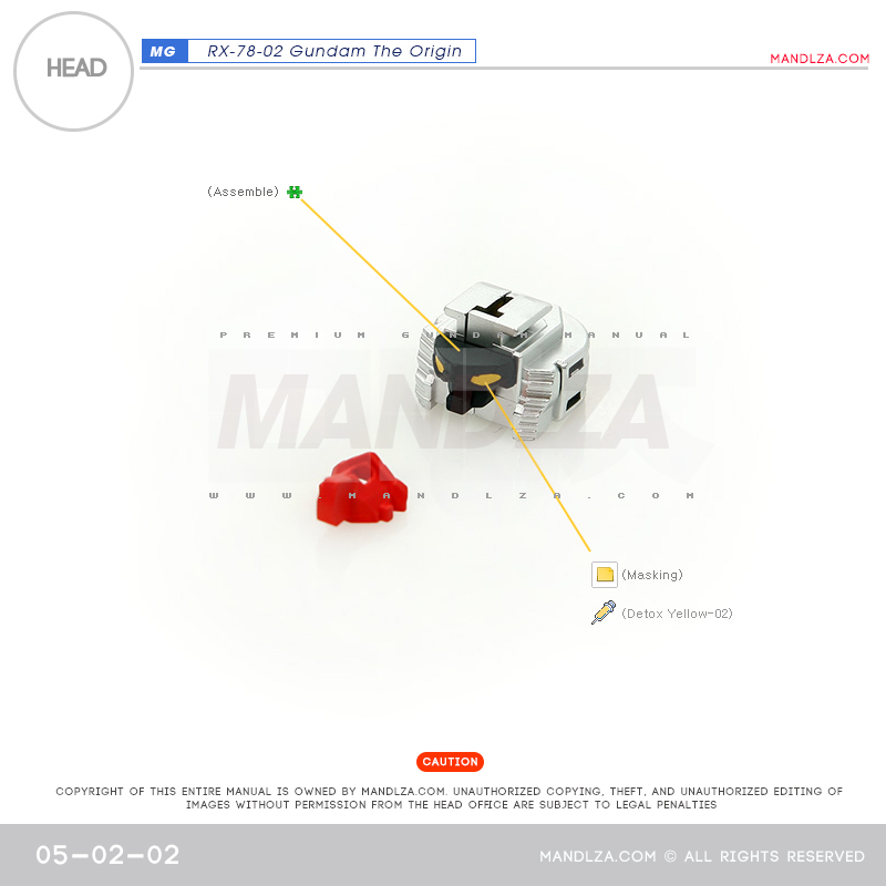 MG] RX78 The Origin HEAD 05-02