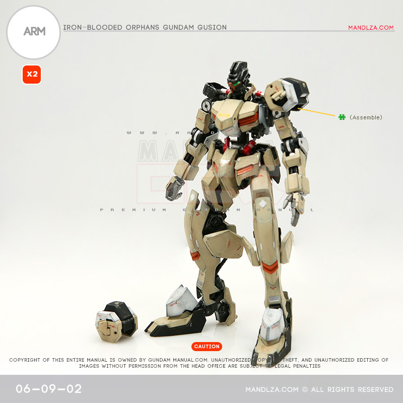 INJECTION] Gusion 1/100 ARM 06-09