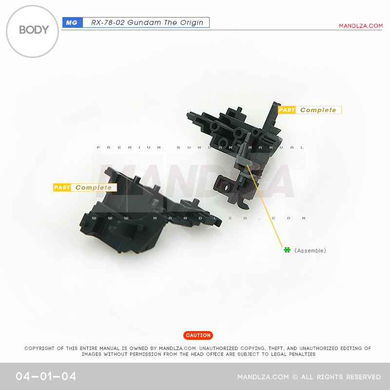 MG] RX78 The Origin BODY 04-01