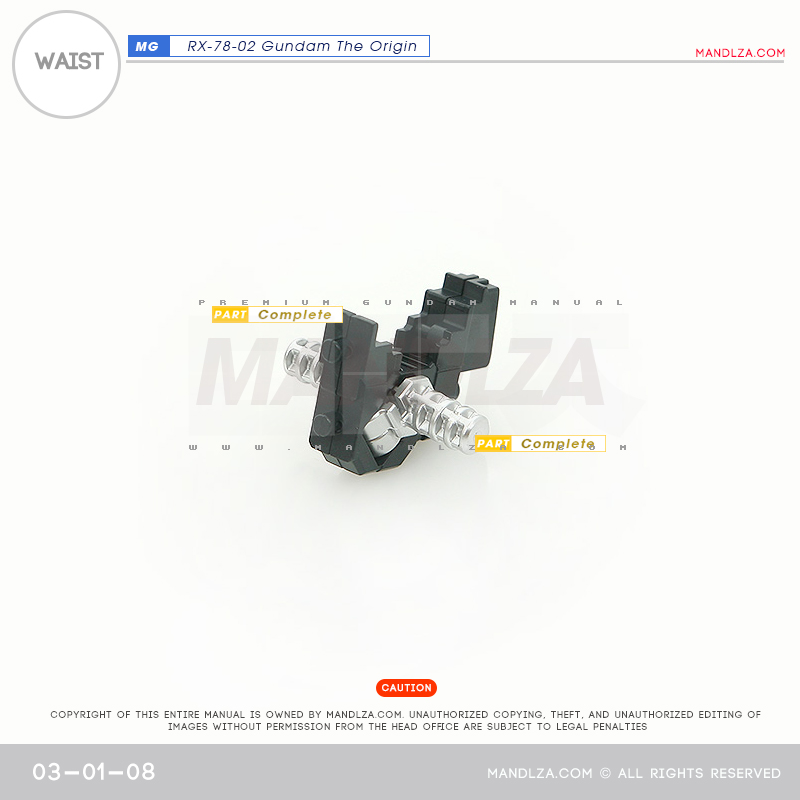 MG] RX78 The Origin WAIST 03-01