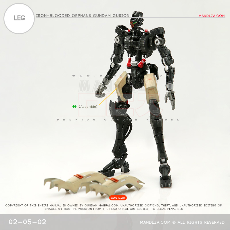 INJECTION] Gusion 1/100 LEG 02-05