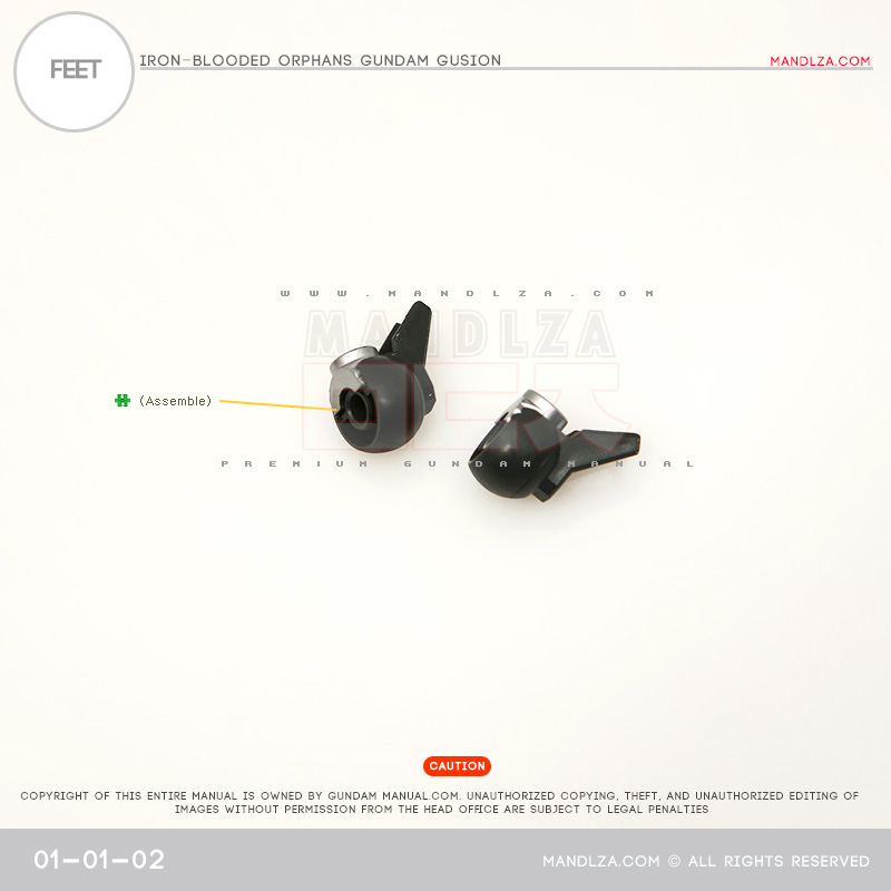 INJECTION] Gusion 1/100 FEET FRAME 01-01