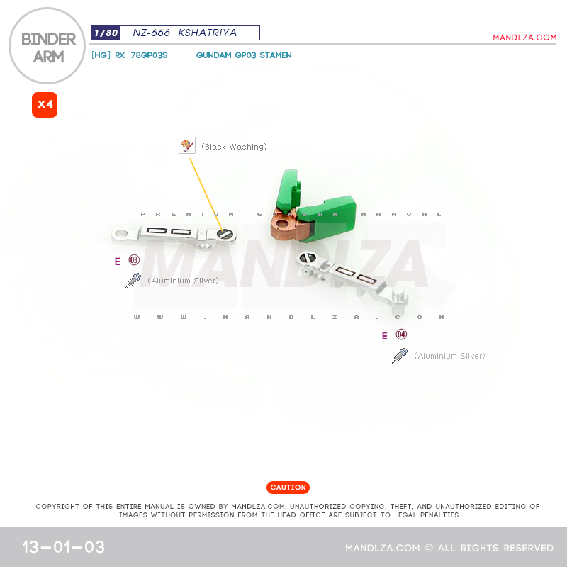 INJECTION] NZ666 KSHATRIYA BINDER SUB-ARM 13-01