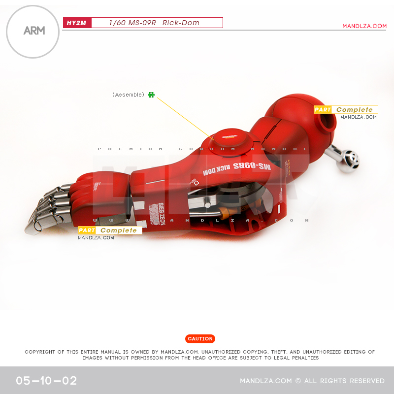 INJECTION] Rick-Dom HY2M 1/60 ARM 05-10