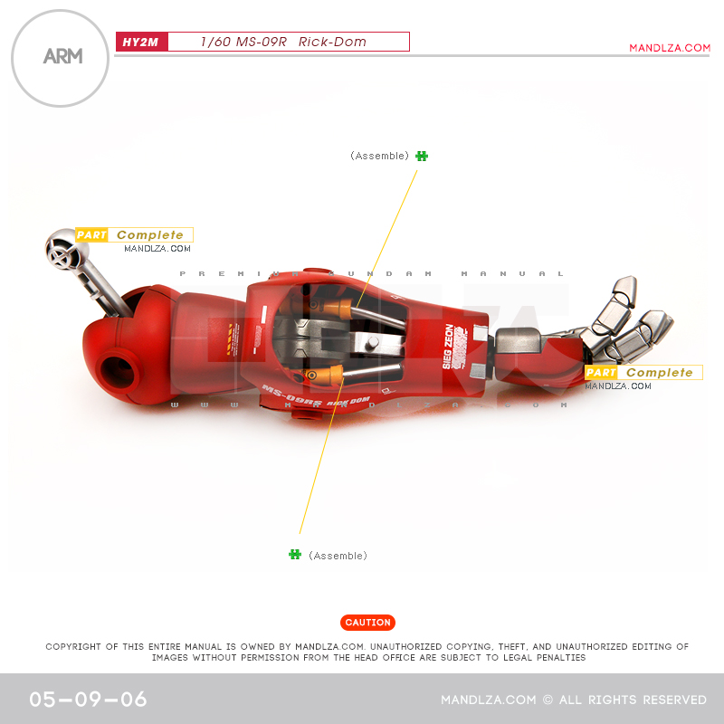 INJECTION] Rick-Dom HY2M 1/60 ARM 05-09