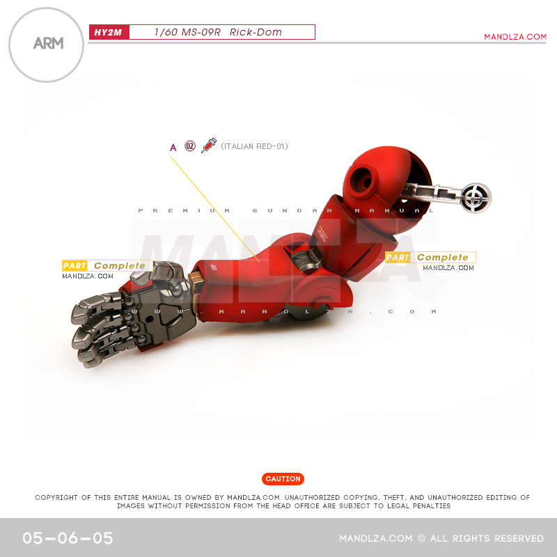 INJECTION] Rick-Dom HY2M 1/60 ARM 05-06