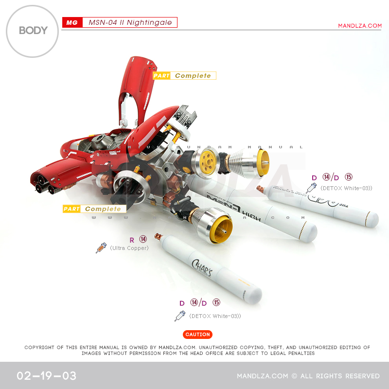 RE/100] MSN-04 NIGHTINGALE BUST BODY 02-19