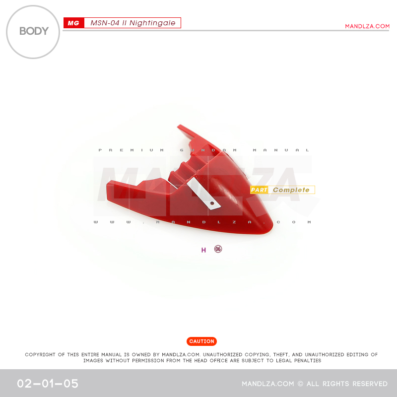 RE/100] MSN-04 NIGHTINGALE BUST BODY 02-01