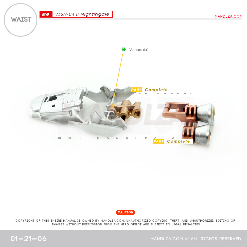 RE/100] MSN-04 NIGHTINGALE BUST WAIST 01-21