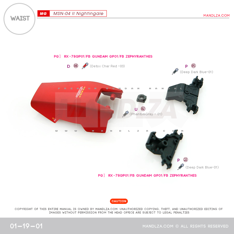 RE/100] MSN-04 NIGHTINGALE BUST WAIST 01-19