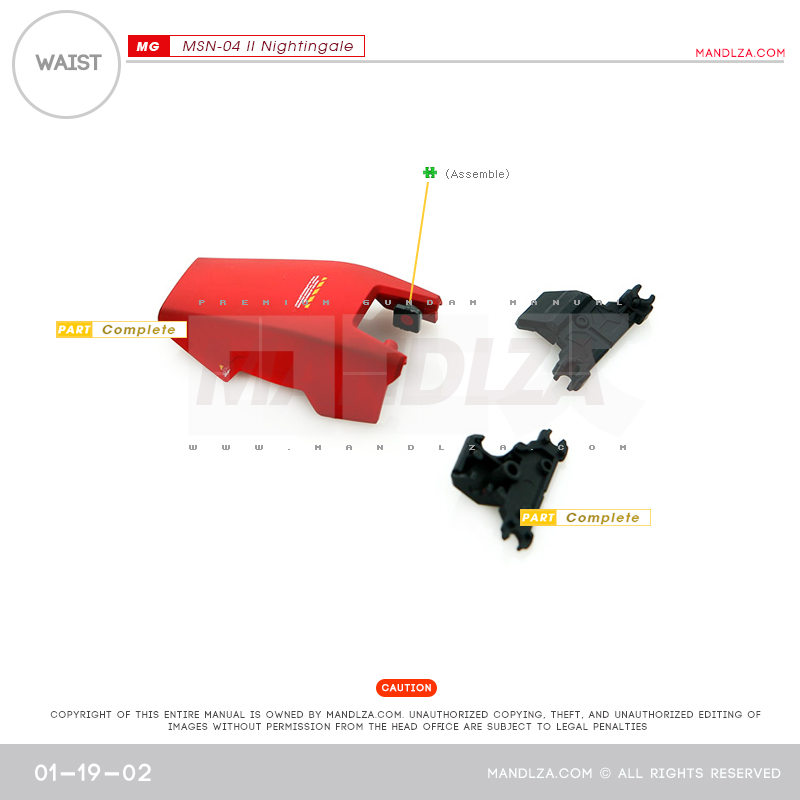 RE/100] MSN-04 NIGHTINGALE BUST WAIST 01-19