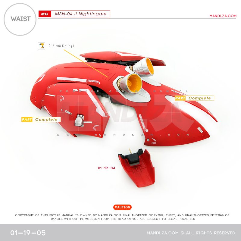 RE/100] MSN-04 NIGHTINGALE BUST WAIST 01-19