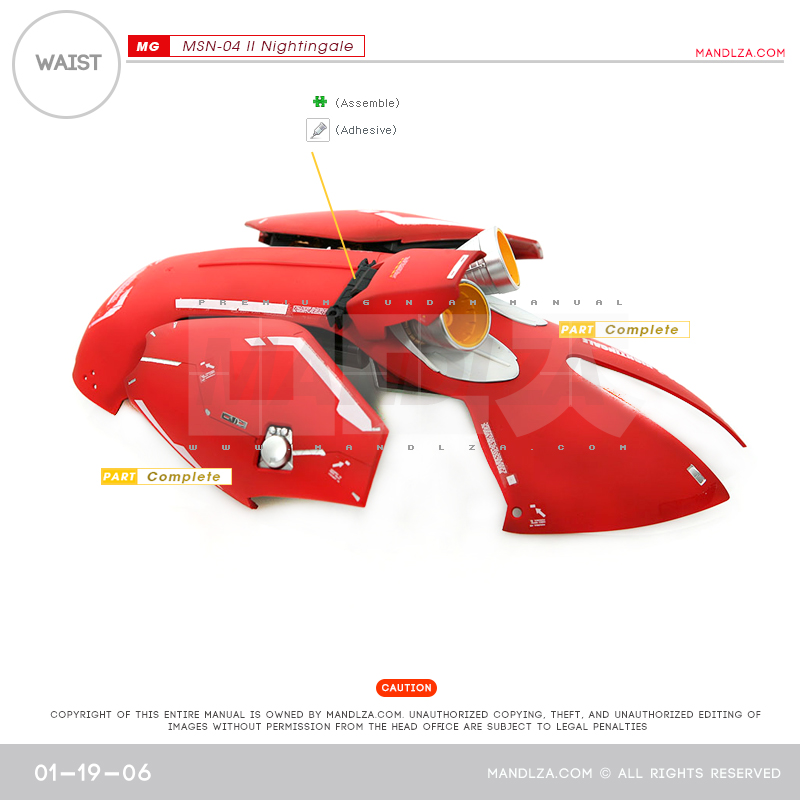 RE/100] MSN-04 NIGHTINGALE BUST WAIST 01-19