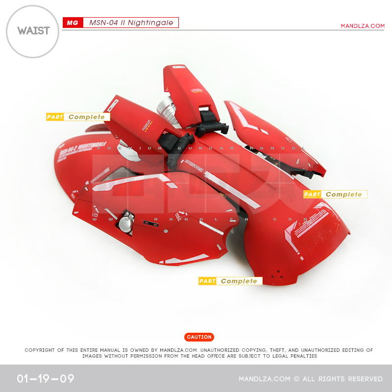 RE/100] MSN-04 NIGHTINGALE BUST WAIST 01-19