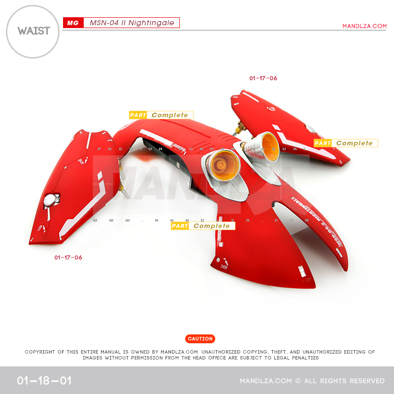 RE/100] MSN-04 NIGHTINGALE BUST WAIST 01-18