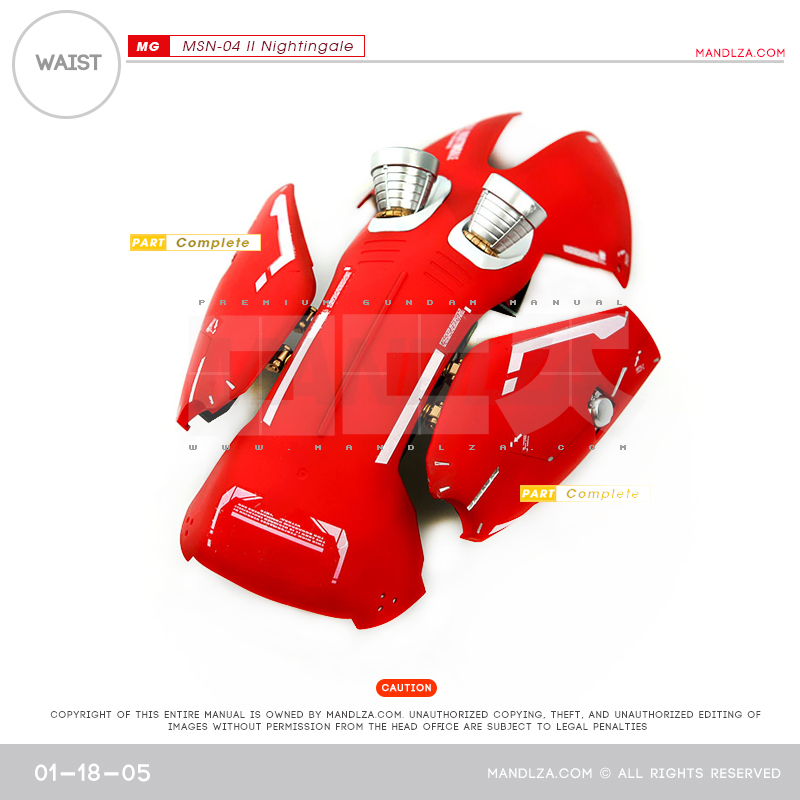 RE/100] MSN-04 NIGHTINGALE BUST WAIST 01-18