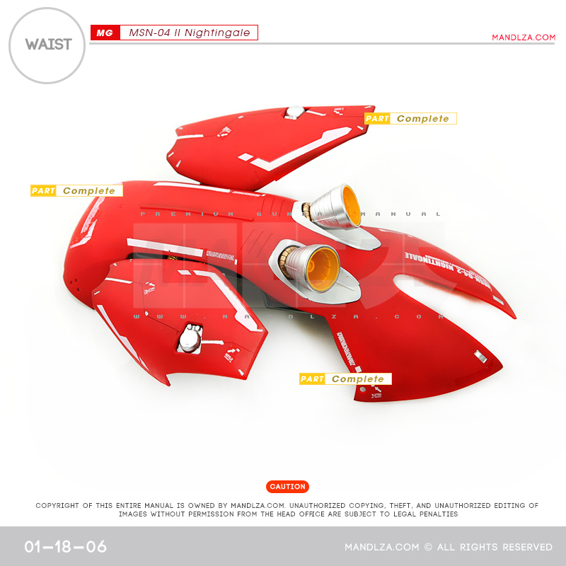 RE/100] MSN-04 NIGHTINGALE BUST WAIST 01-18