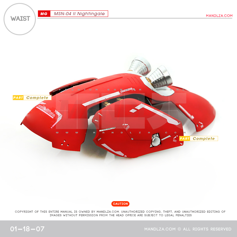 RE/100] MSN-04 NIGHTINGALE BUST WAIST 01-18