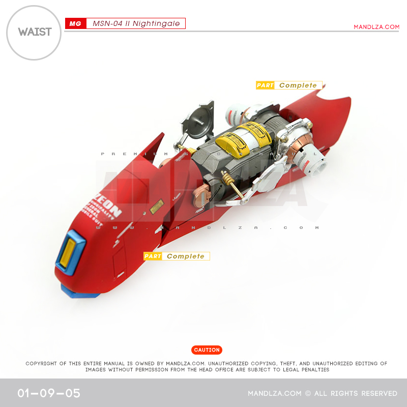 RE/100] MSN-04 NIGHTINGALE BUST WAIST 01-09