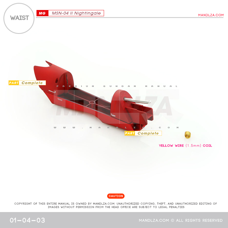 RE/100] MSN-04 NIGHTINGALE BUST WAIST 01-04