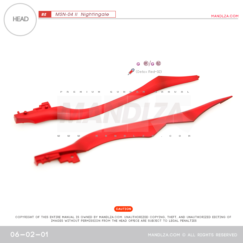 RE/100] MSN-04 NIGHTINGALE HEAD 06-02