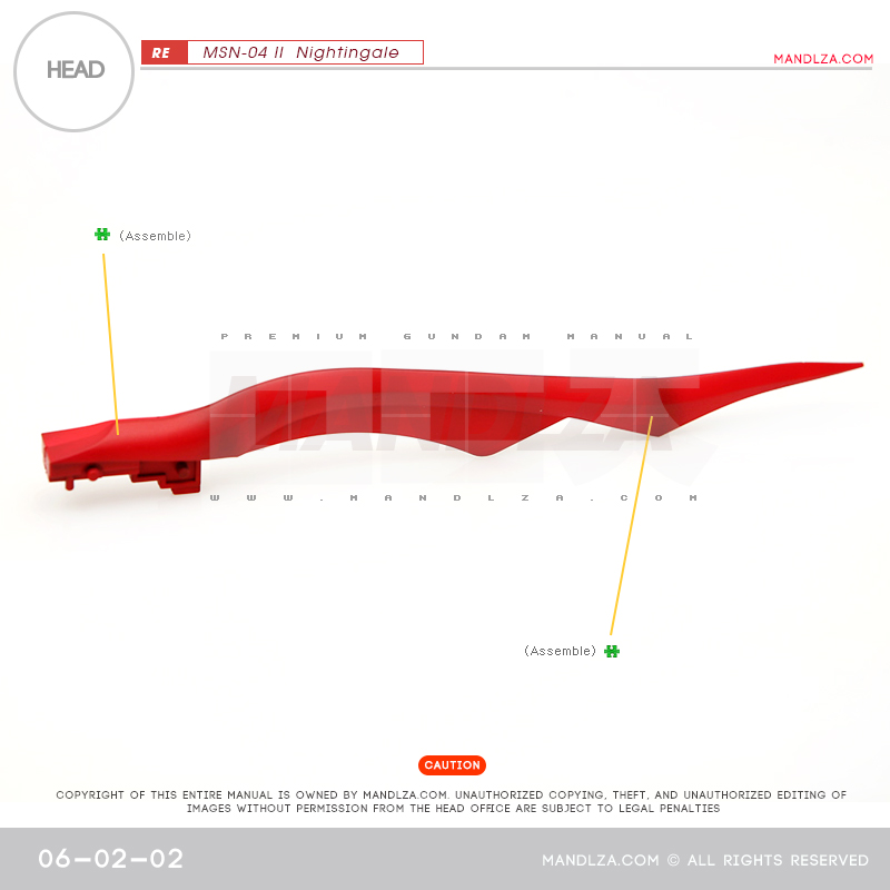 RE/100] MSN-04 NIGHTINGALE HEAD 06-02