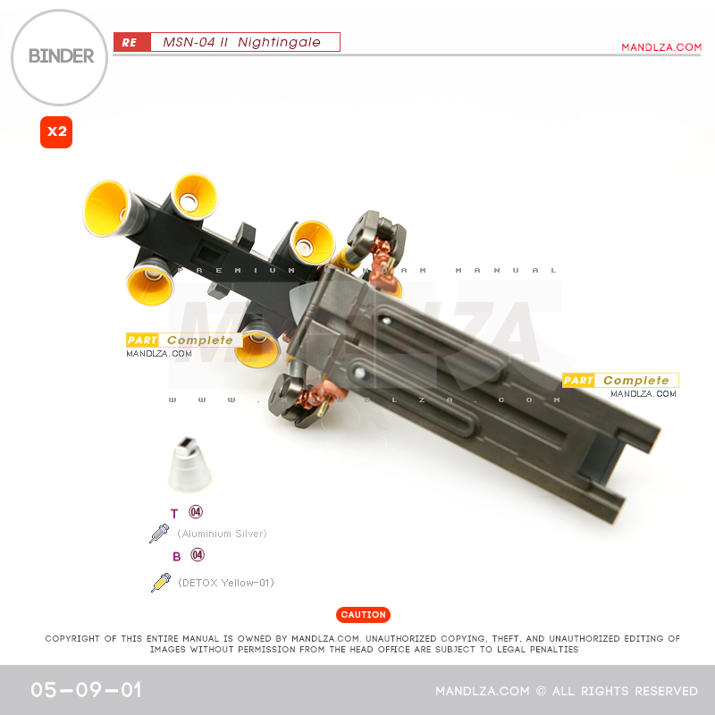 RE/100]MSN-04 Nightingale Binder 05-09