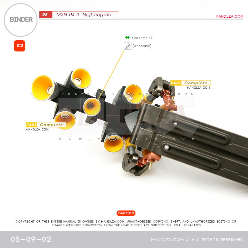 RE/100]MSN-04 Nightingale Binder 05-09