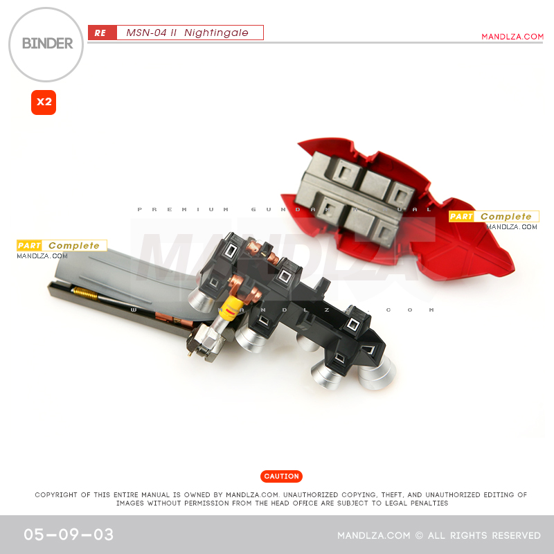RE/100]MSN-04 Nightingale Binder 05-09