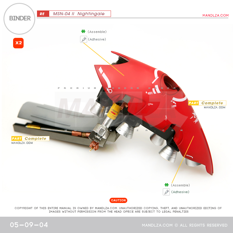 RE/100]MSN-04 Nightingale Binder 05-09