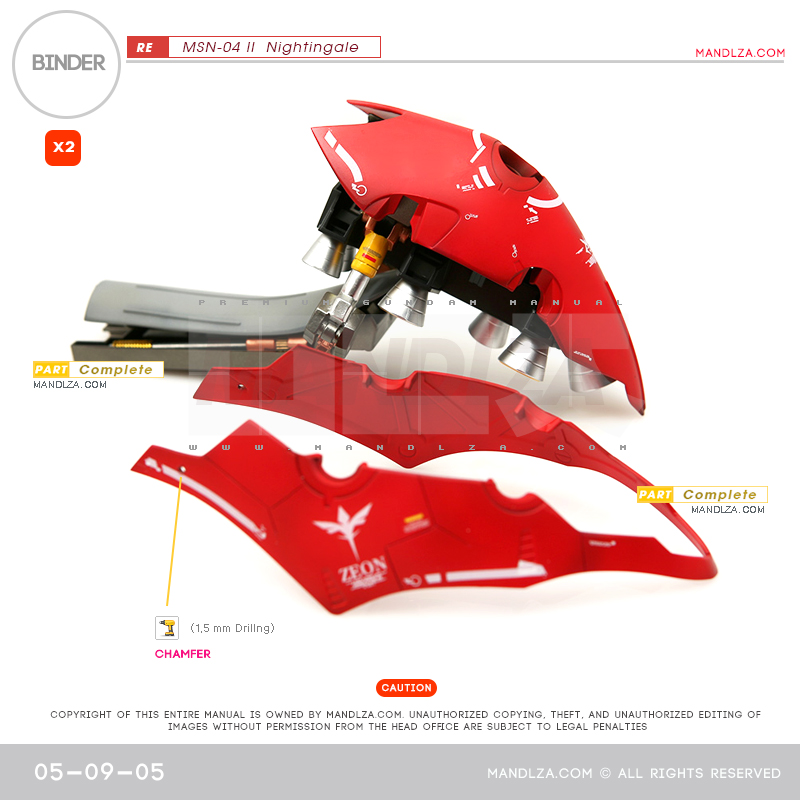 RE/100]MSN-04 Nightingale Binder 05-09