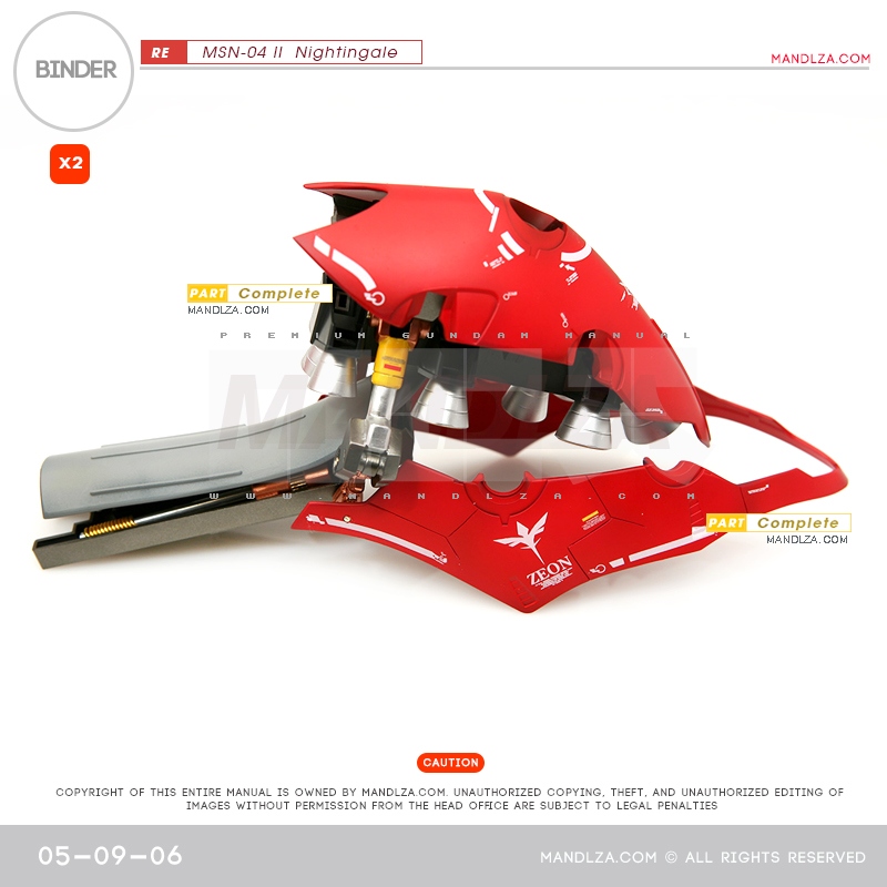 RE/100]MSN-04 Nightingale Binder 05-09