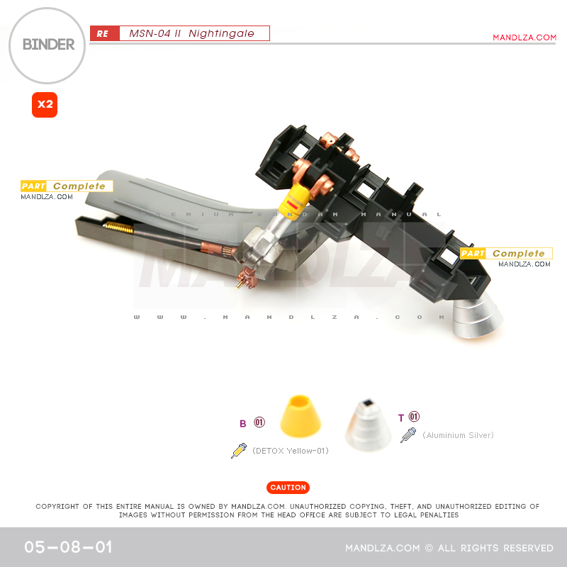 RE/100]MSN-04 Nightingale Binder 05-08