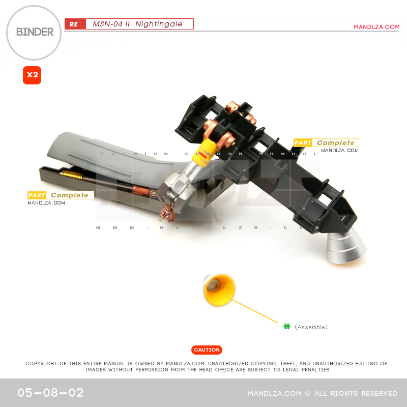 RE/100]MSN-04 Nightingale Binder 05-08