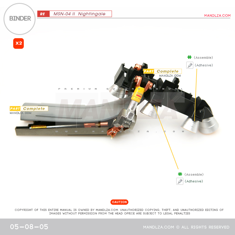 RE/100]MSN-04 Nightingale Binder 05-08