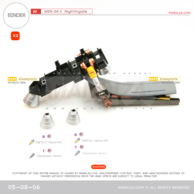 RE/100]MSN-04 Nightingale Binder 05-08