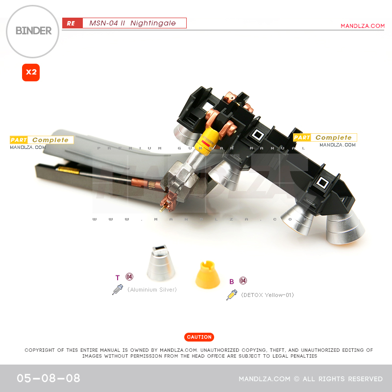 RE/100]MSN-04 Nightingale Binder 05-08