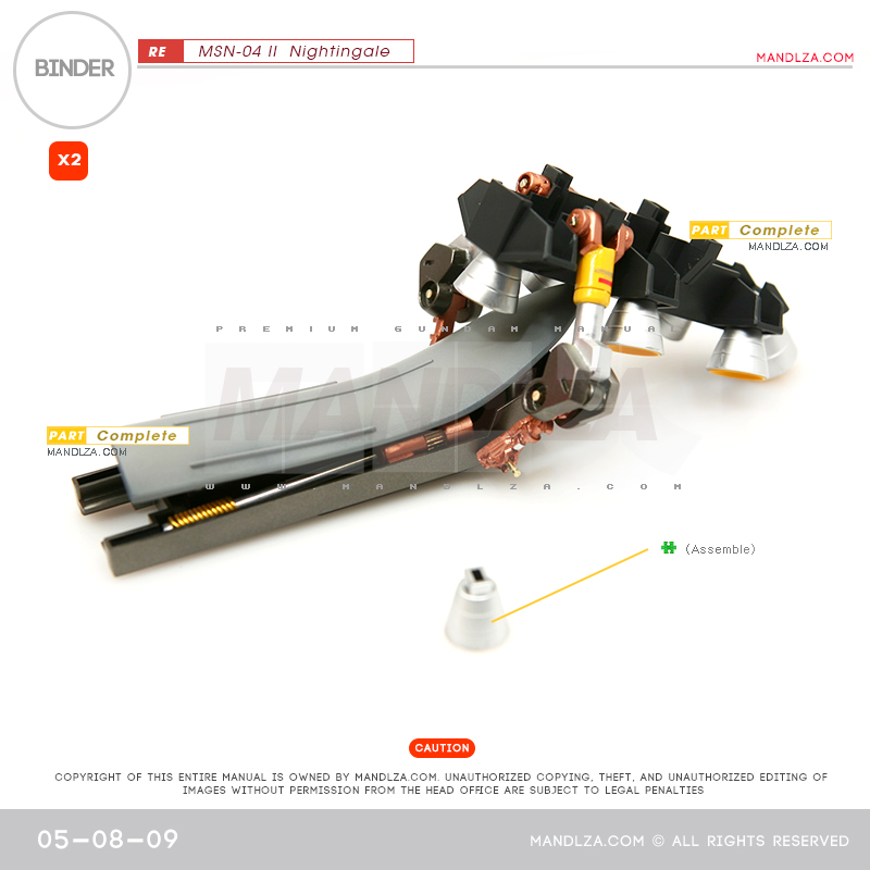 RE/100]MSN-04 Nightingale Binder 05-08