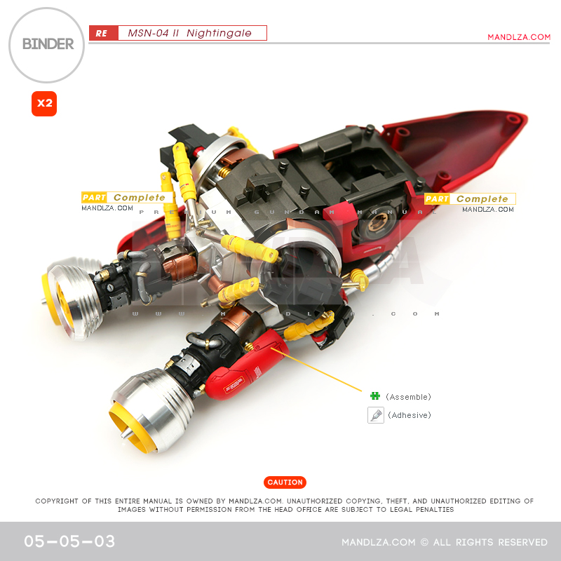 RE/100]MSN-04 Nightingale Binder 05-05