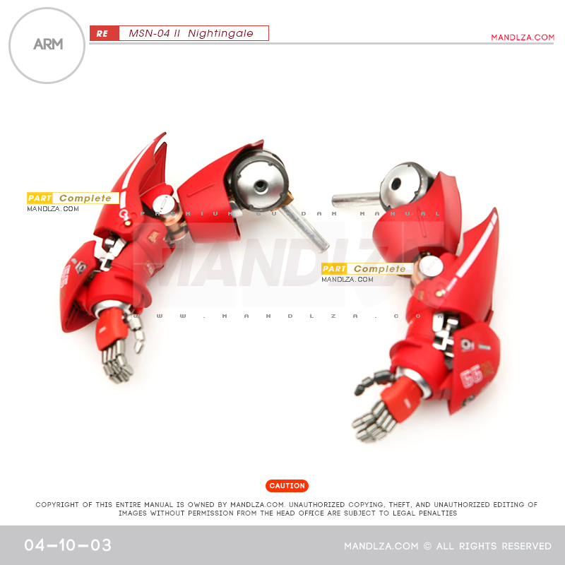 RE/100]MSN-04 Nightingale Arm 04-10