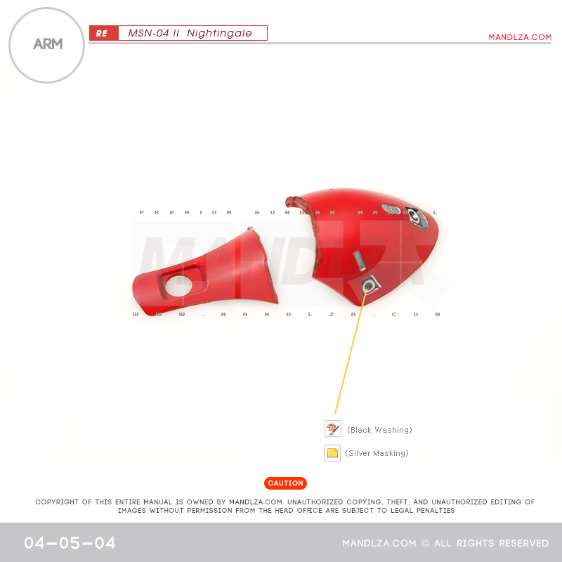 RE/100]MSN-04 Nightingale Arm 04-05