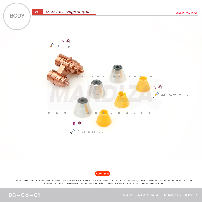 RE/100]MSN-04 Nightingale Body 03-06