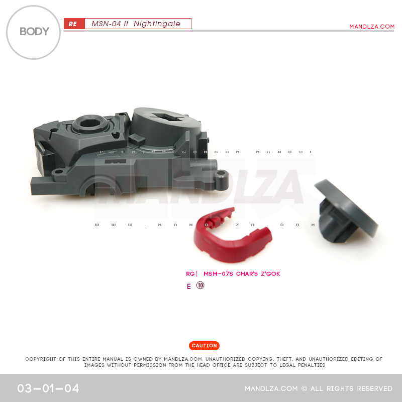 RE/100]MSN-04 Nightingale Body 03-01