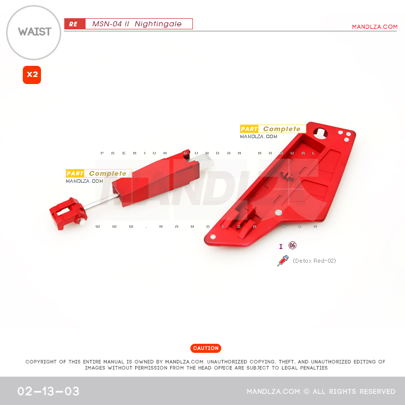 RE/100]MSN-04 Nightingale Waist 02-13